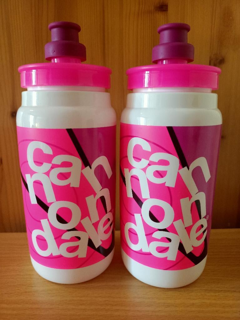 2 bidons Cannondale (EF Education), Sport en Fitness, Wielrennen, Ophalen of Verzenden, Nieuw, Overige typen