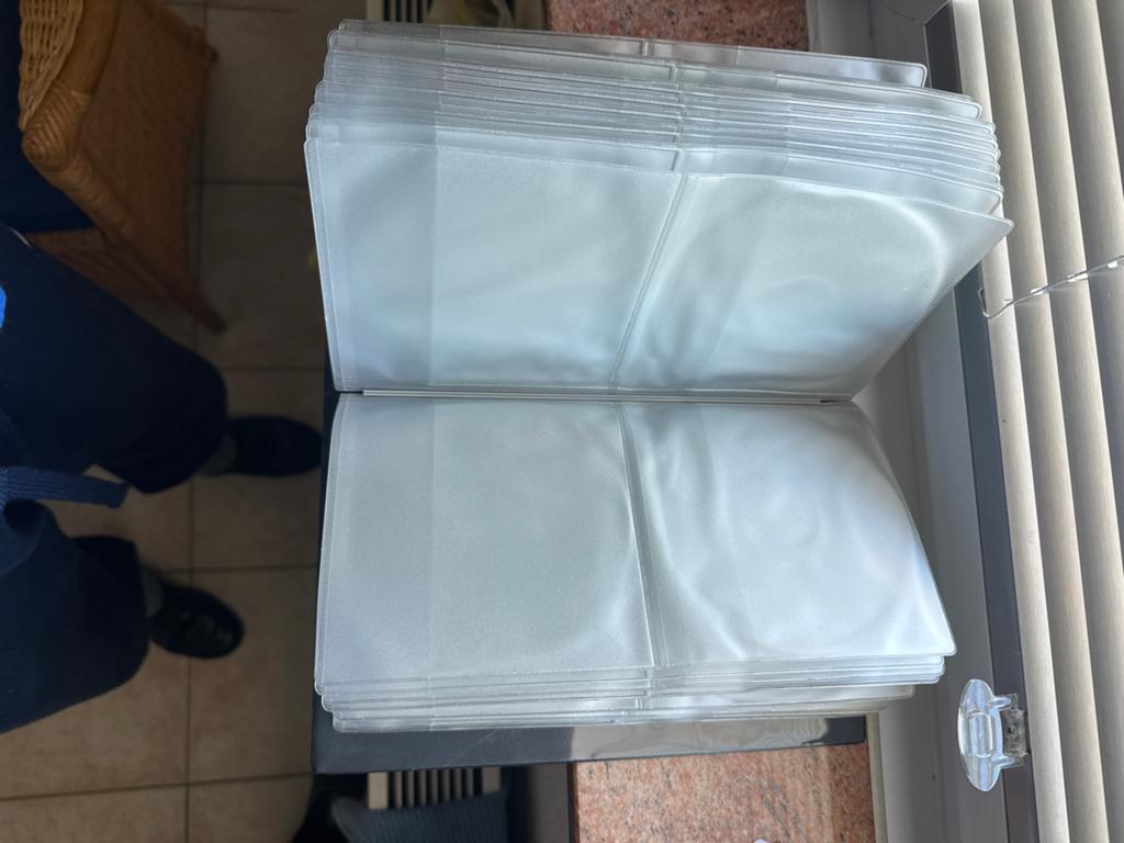 CD/DVD opbergmappen - 4 stuks, Cd's en Dvd's, Cd's | Overige Cd's, Ophalen of Verzenden, Gebruikt