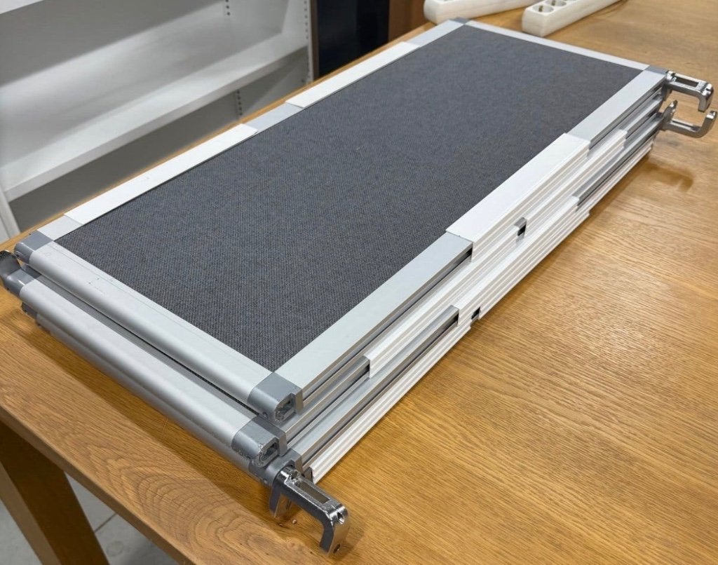 Akoestische panelen voor bureau’s, Ophalen, Scheidingswand, Metaal, Zo goed als nieuw