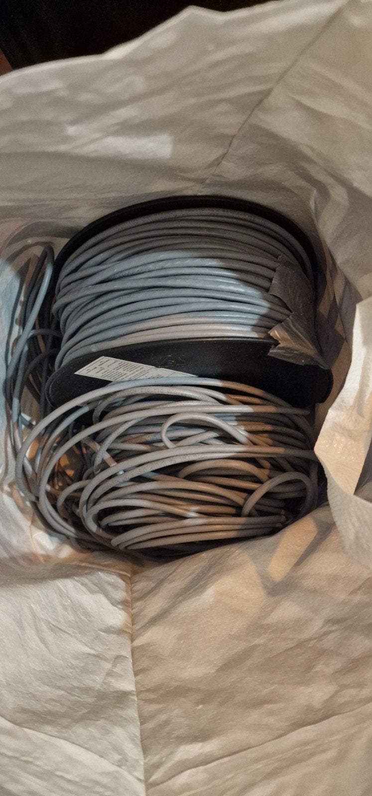 CAT5e Netwerkkabel - 100m op spindel + 50m los, Ophalen of Verzenden, Gebruikt