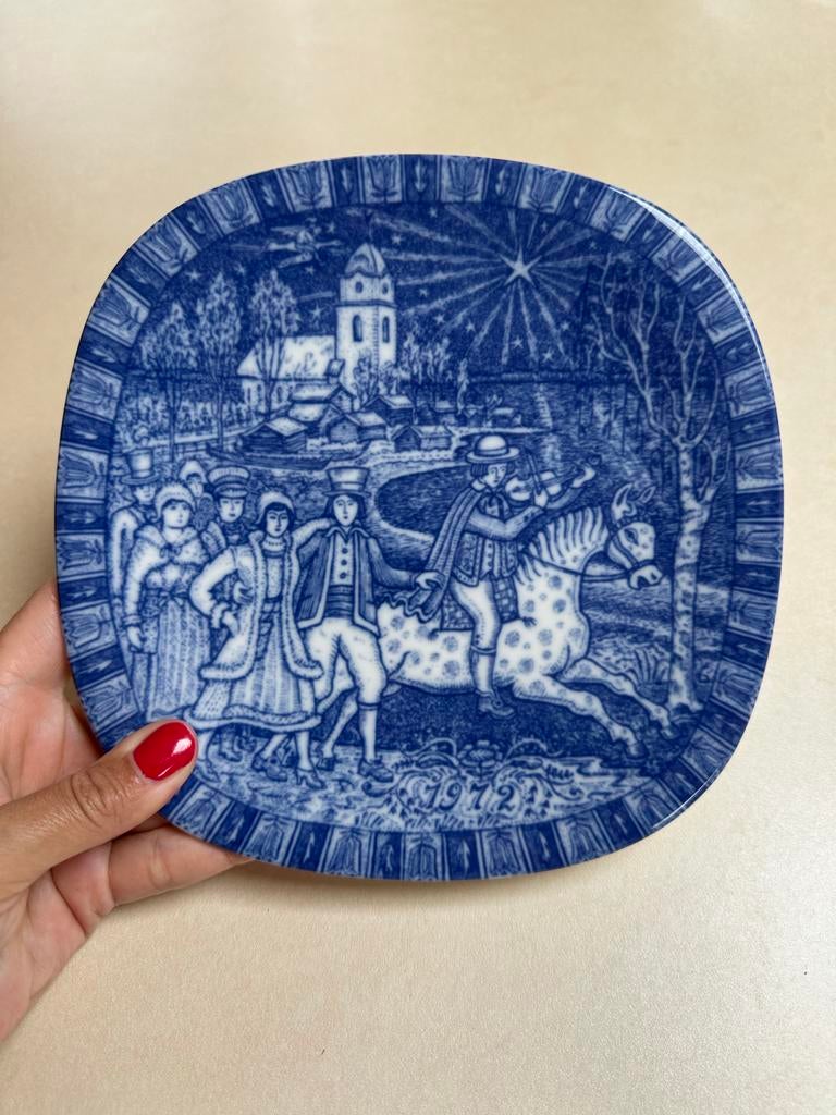 Rörstrand Julen 1972 Collector's Plate, Ophalen of Verzenden