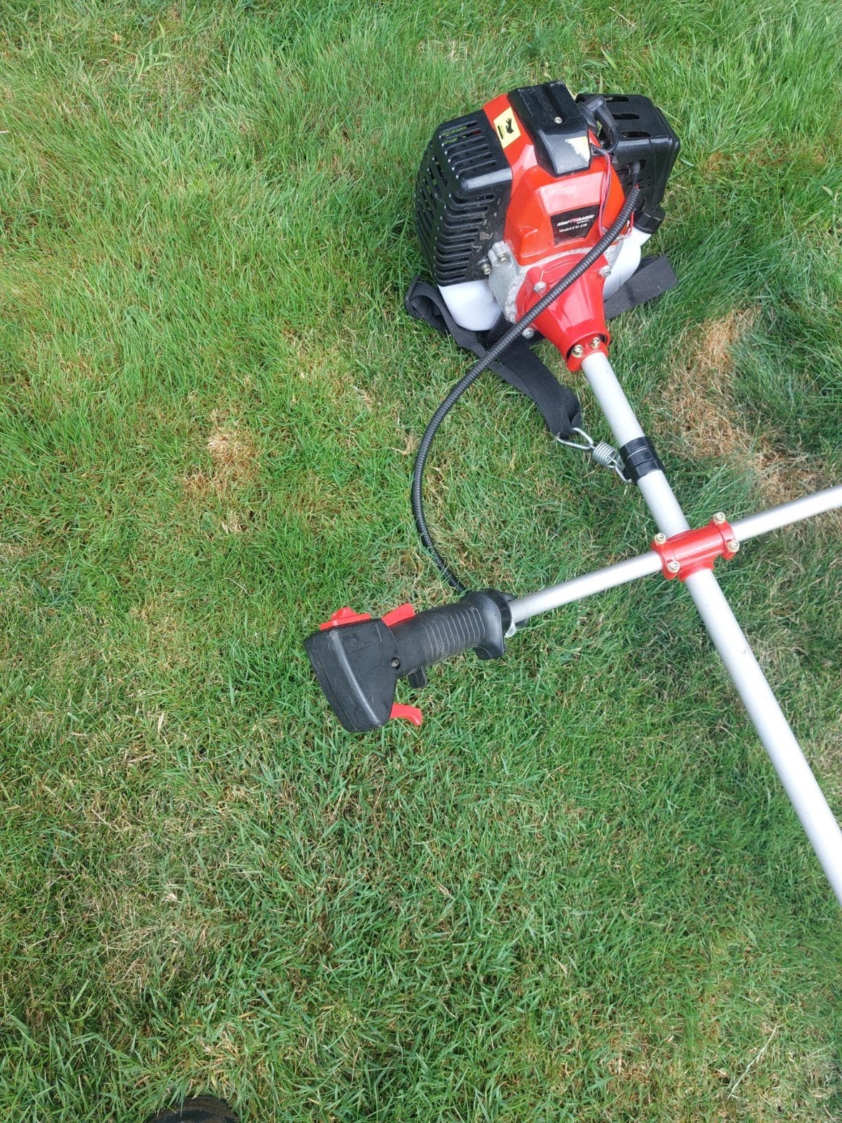 zo goed als nieuwe bosmaaier, Tuin en Terras, Ophalen of Verzenden, Zo goed als nieuw, Benzine