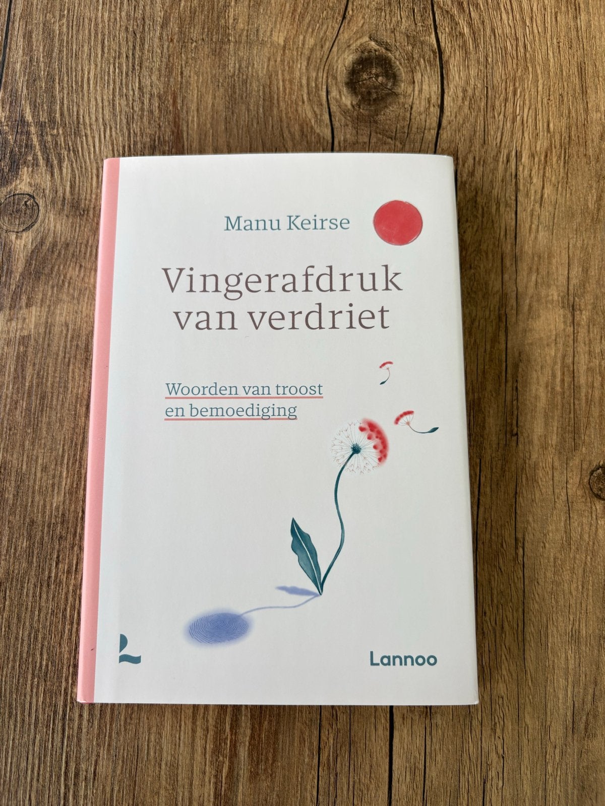 Vingerafdruk van verdriet - Manu Keirse, Ophalen of Verzenden, Zo goed als nieuw, Nederland