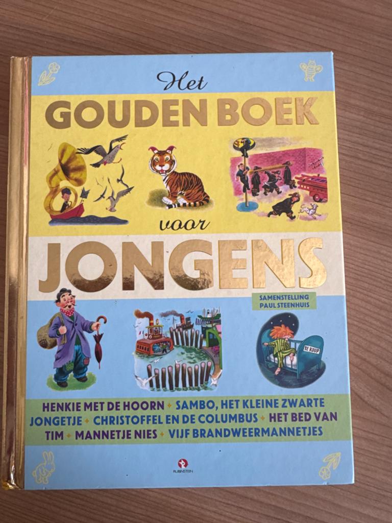 Het Gouden Boek voor Jongens - Klassieke Verhalenbundel, Boeken, Ophalen of Verzenden, Zo goed als nieuw, Fictie algemeen