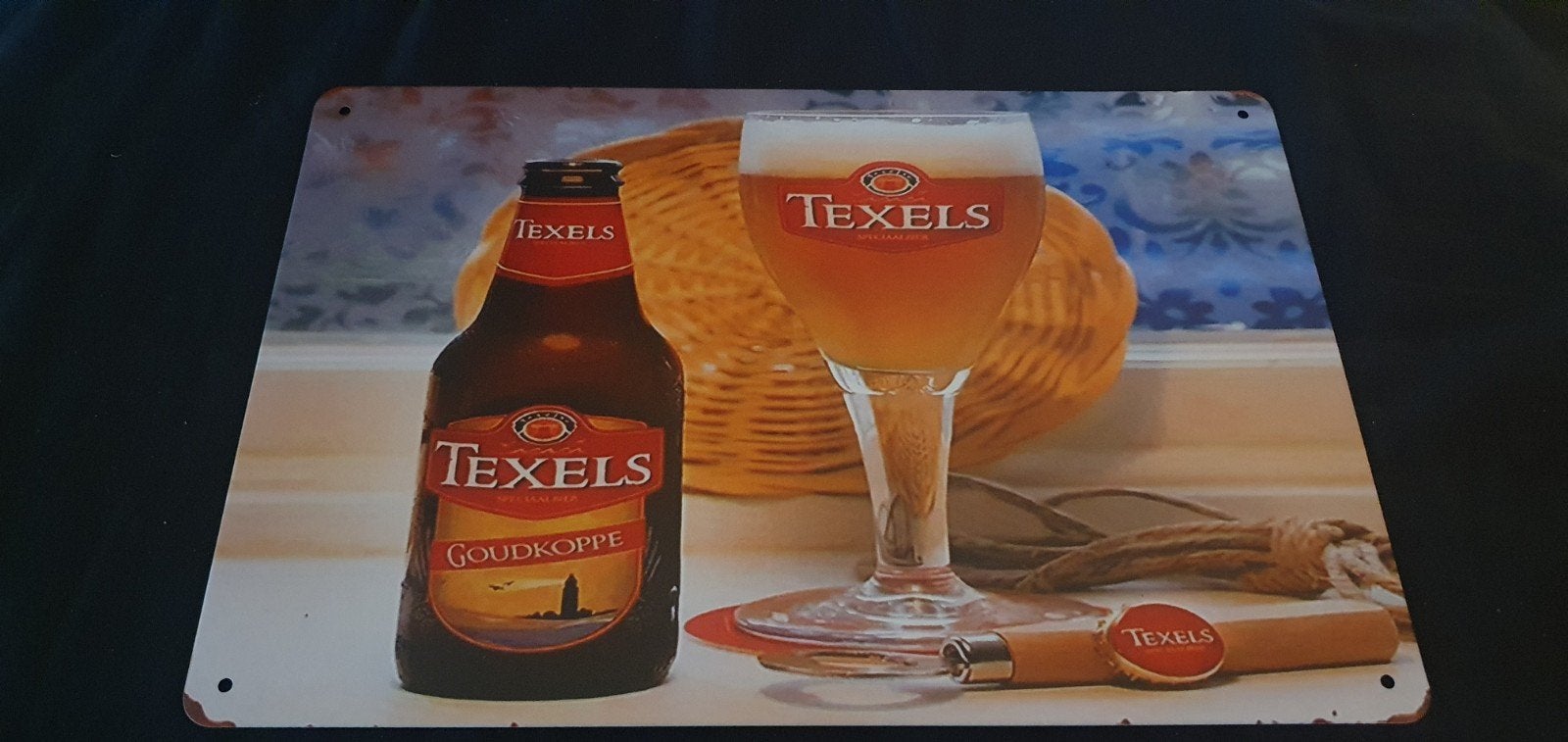 Wandbord texels bier, Verzamelen, Biermerken, Nieuw, Reclamebord, Plaat of Schild, Overige merken, Ophalen of Verzenden