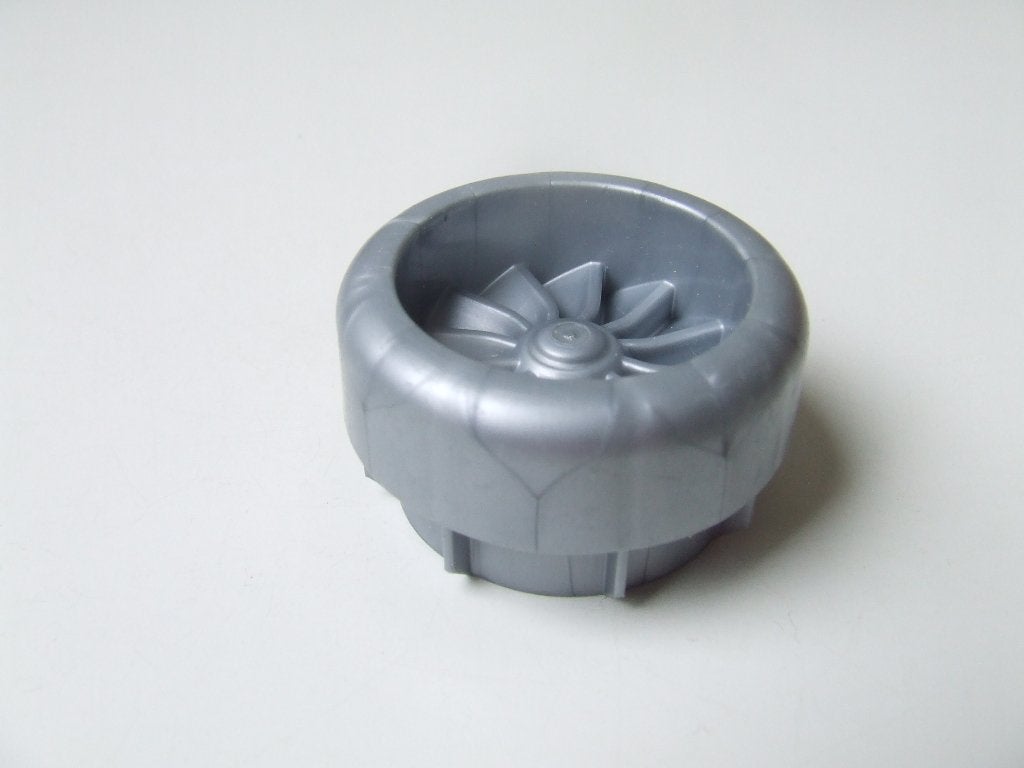 Zilvergrijze Duplo vliegtuig motorventilator (groot), Ophalen of Verzenden, Gebruikt, Duplo