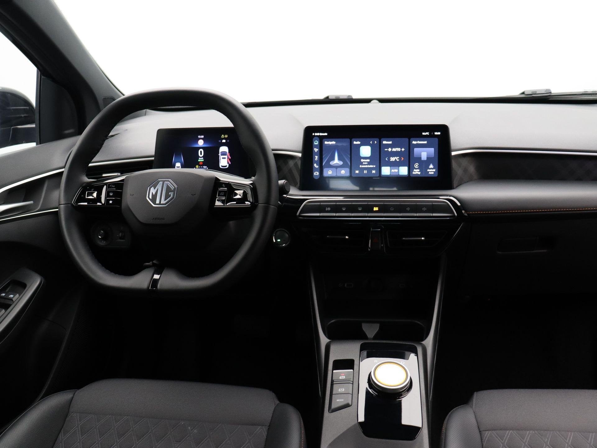 MG 3 1.5 Hybrid+ Luxury | Apple Carplay & Android Auto | Ron, Auto's, Dealer onderhouden, 4 cilinders, 2 kWh, 1283 kg