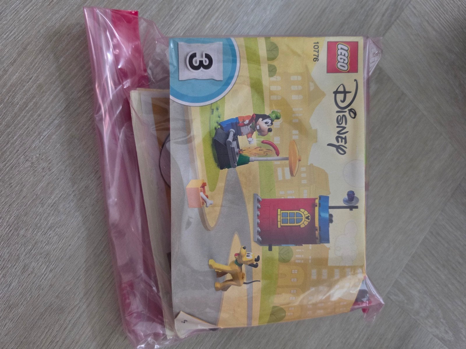 LEGO Disney 10776 Handleiding en Stickers, Ophalen of Verzenden, Zo goed als nieuw