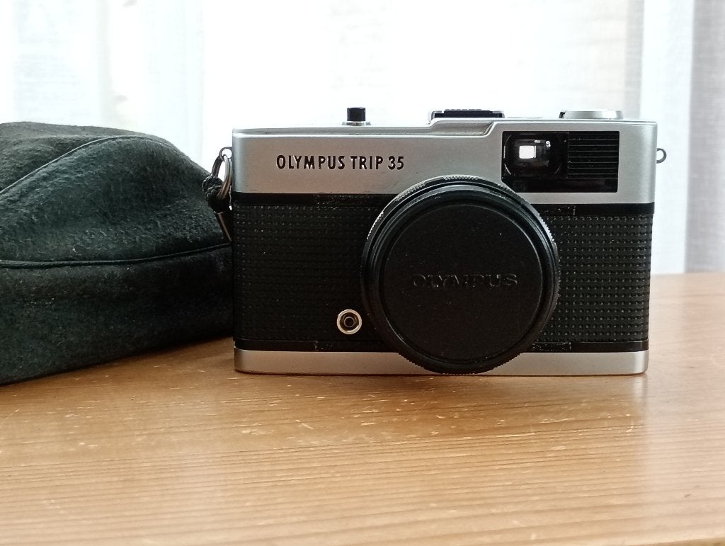 Olympus Trip 35, Ophalen of Verzenden, Gebruikt, Compact, Olympus