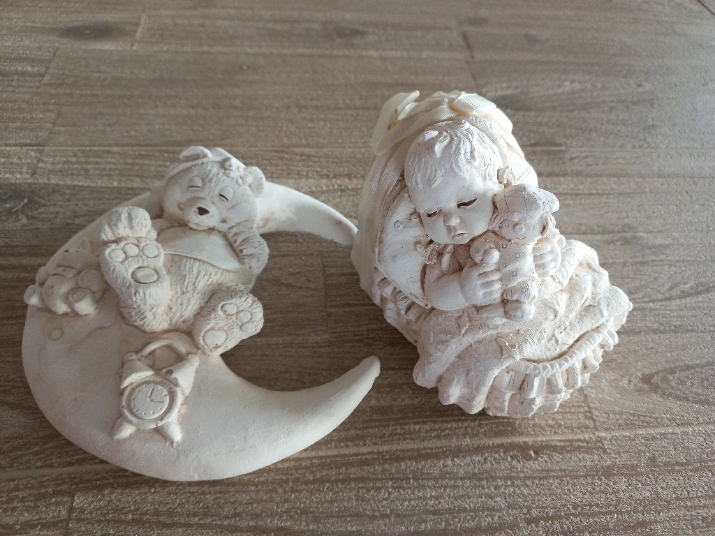 2 beeldjes om te schilderen, Ophalen of Verzenden, Nieuw, Overige typen