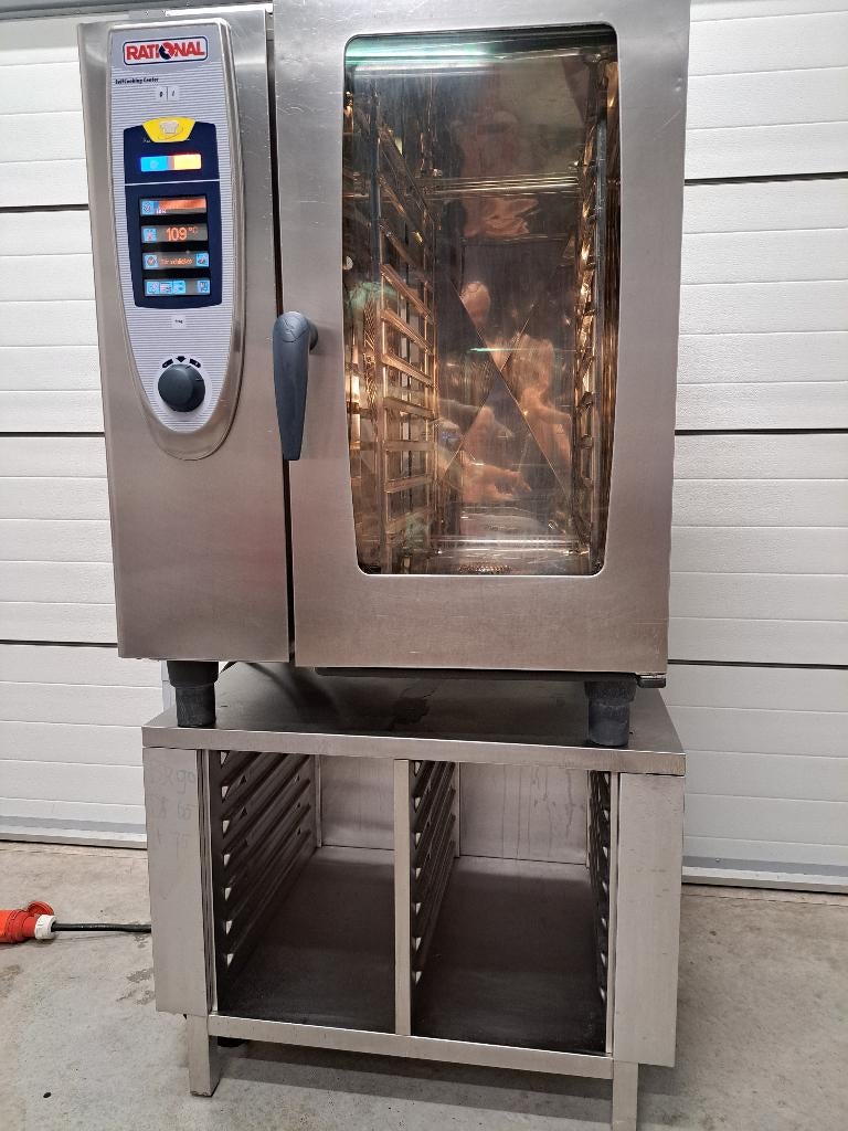 Rational SCC 10 plaats elektra steamer, Ophalen, Gebruikt, Ovens, Magnetrons en Steamers