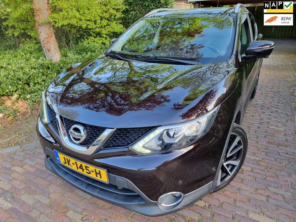 Nissan Qashqai 1.5 dCi Tekna Full Option EURO6, Auto's, Voorwielaandrijving, 1350 kg, Gebruikt, Bedrijf