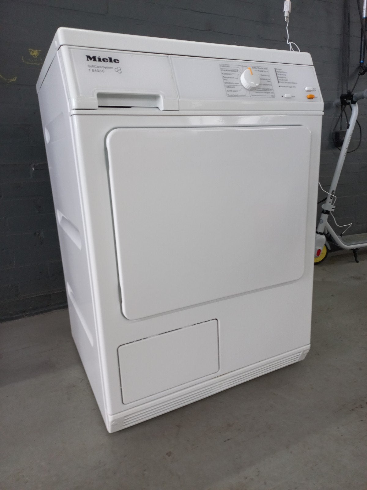 condensdroger Miele softcare 6kg energie-B nette staat!, Witgoed en Apparatuur, Ophalen, 6 tot 8 kg, Minder dan 85 cm, Refurbished