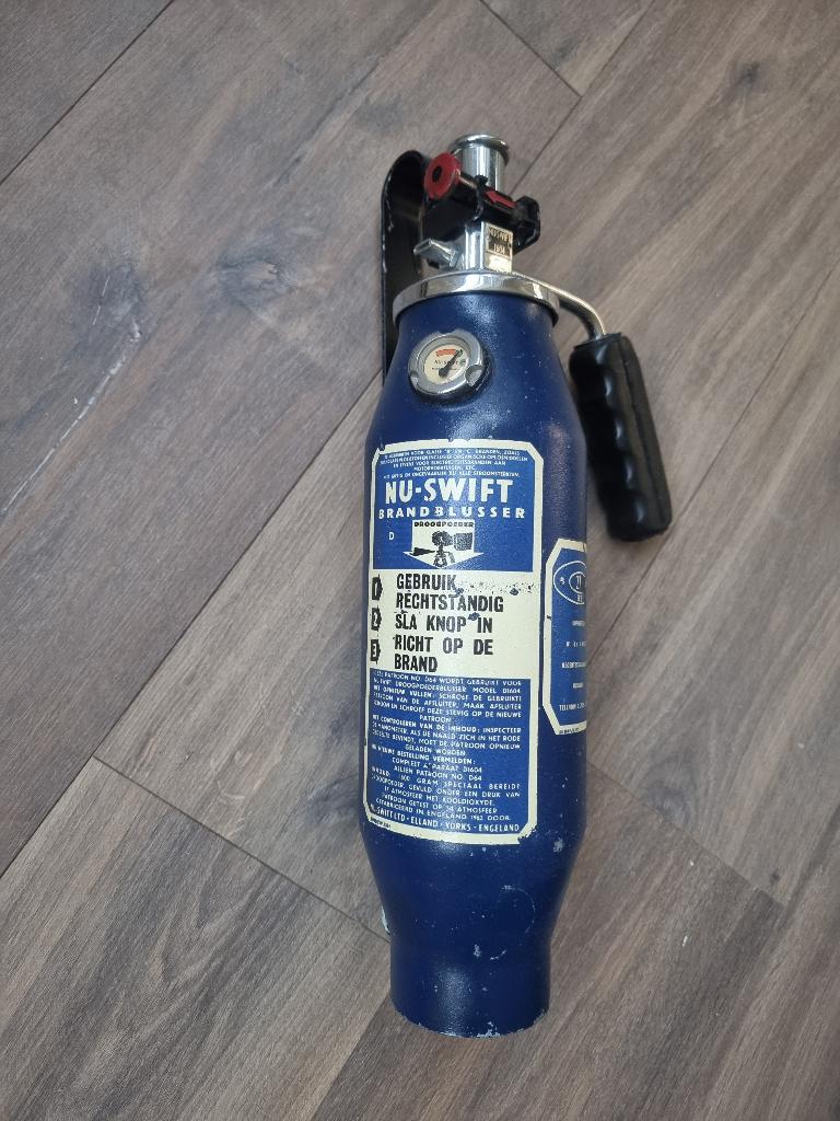Brandblusser antiek, Huis en Inrichting, Brandblussers en Brandkasten, Ophalen, Gebruikt, Brandblusser