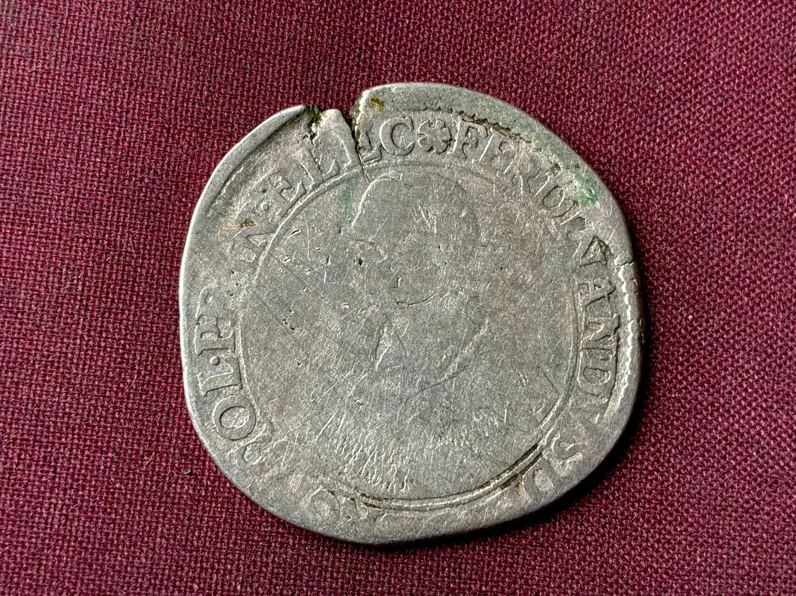 Luik, 30 stuivers of daalder. 17 de eeuw., Postzegels en Munten, Ophalen of Verzenden, Vóór koninkrijk