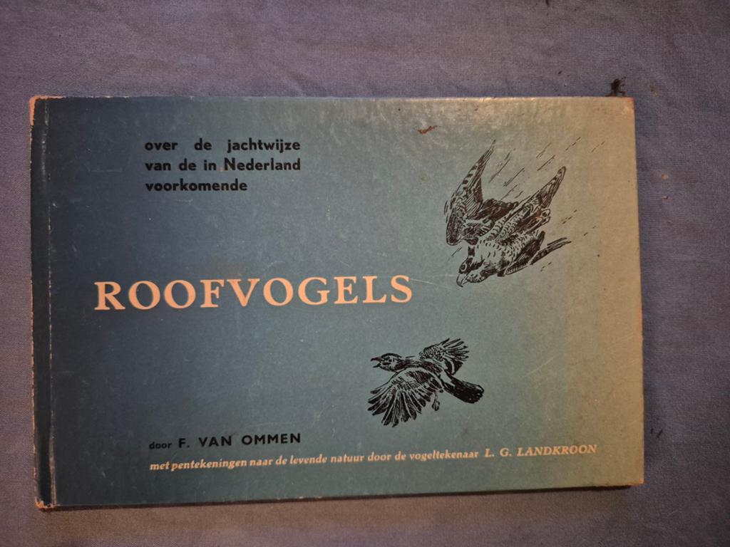 Over de jachtwijze van in Nederland voorkomende roofvogels, Verzenden, Gelezen, Vogels, F. van Ommen