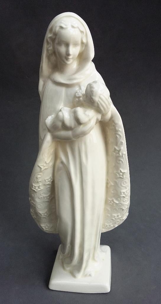 Om 1950 Goebel Germany Beeld Maria Kind Ster Mantel Madonna, Antiek en Kunst, Ophalen of Verzenden