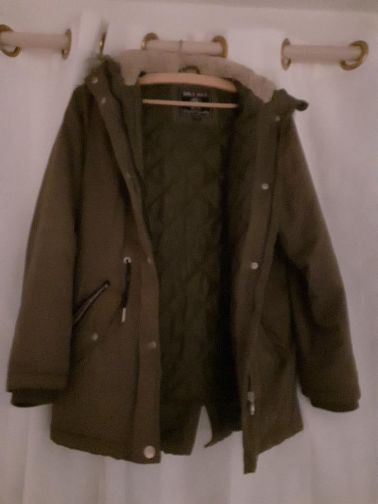 winterjas met capuchon, Ophalen of Verzenden, Gebruikt, Meisje, Jas