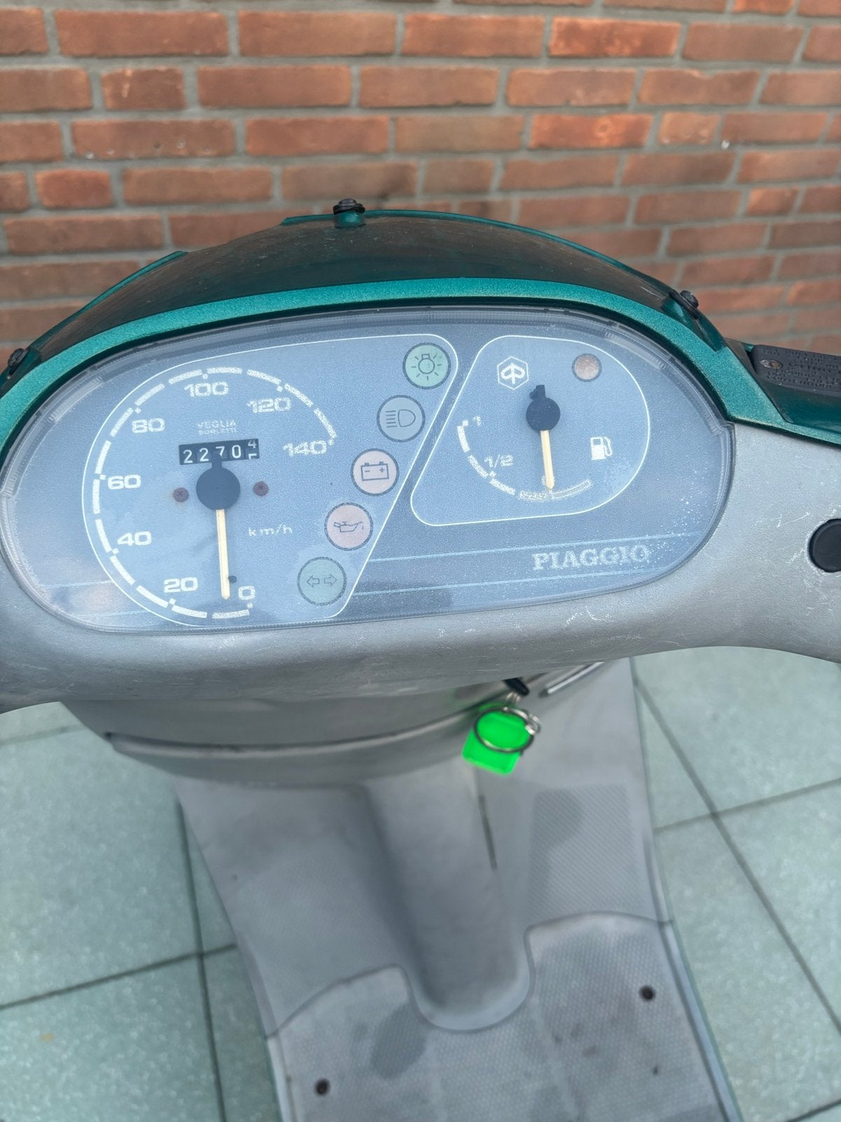 Piaggio Skipper 125cc - Duitse papieren, in nette staat, Fietsen en Brommers, Scooters | Piaggio, Gebruikt, Overige modellen, Maximaal 45 km/u