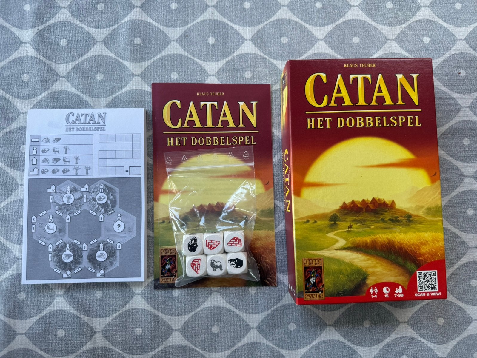 Catan Het Dobbelspel – Compleet en zo goed als nieuw, Een of twee spelers, Ophalen of Verzenden, Zo goed als nieuw, Reisspel