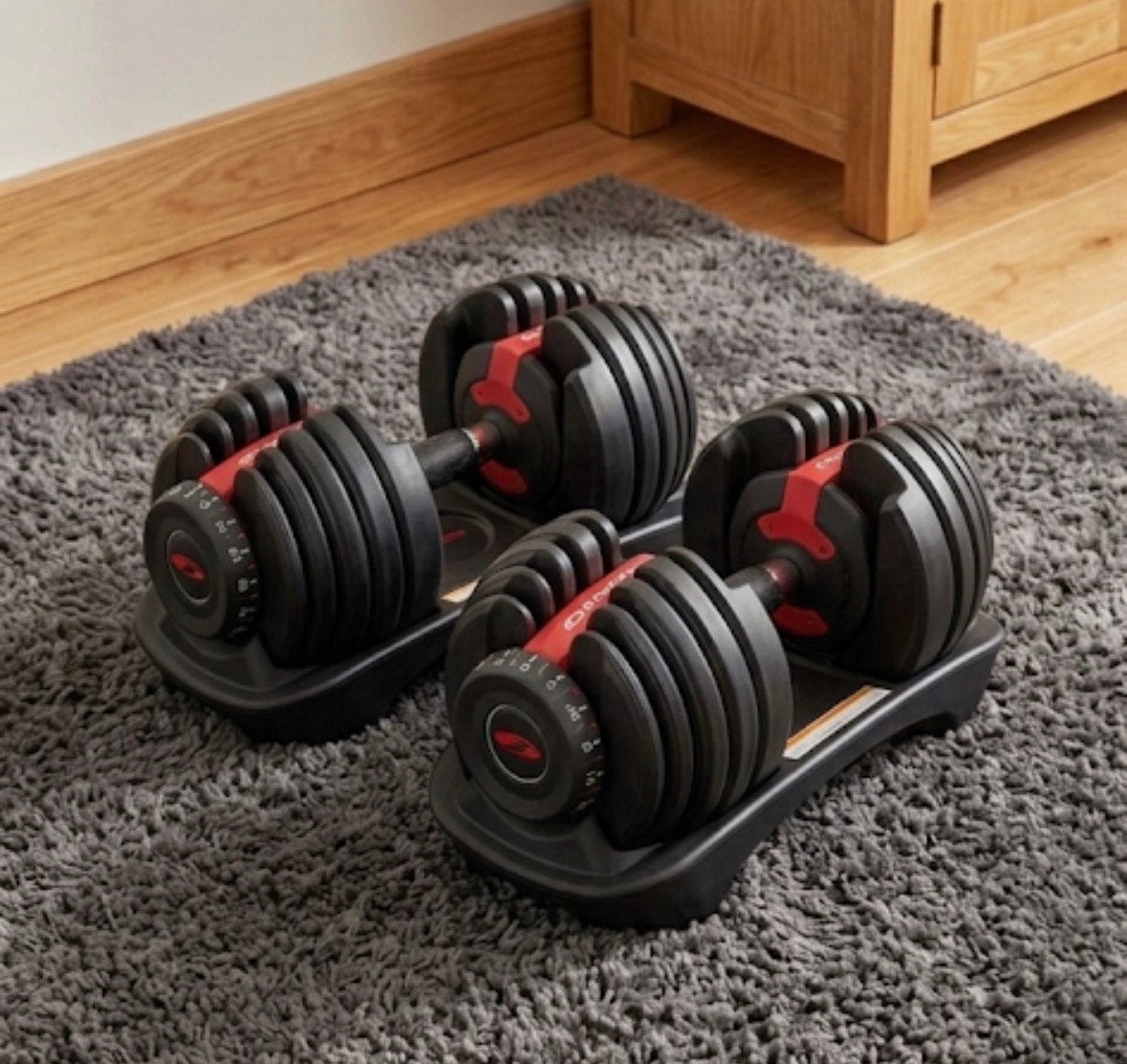 Bowflex SelectTech Dumbbells - In Perfecte Conditie, Sport en Fitness, Fitnessmaterialen, Ophalen, Zo goed als nieuw, Dumbbell