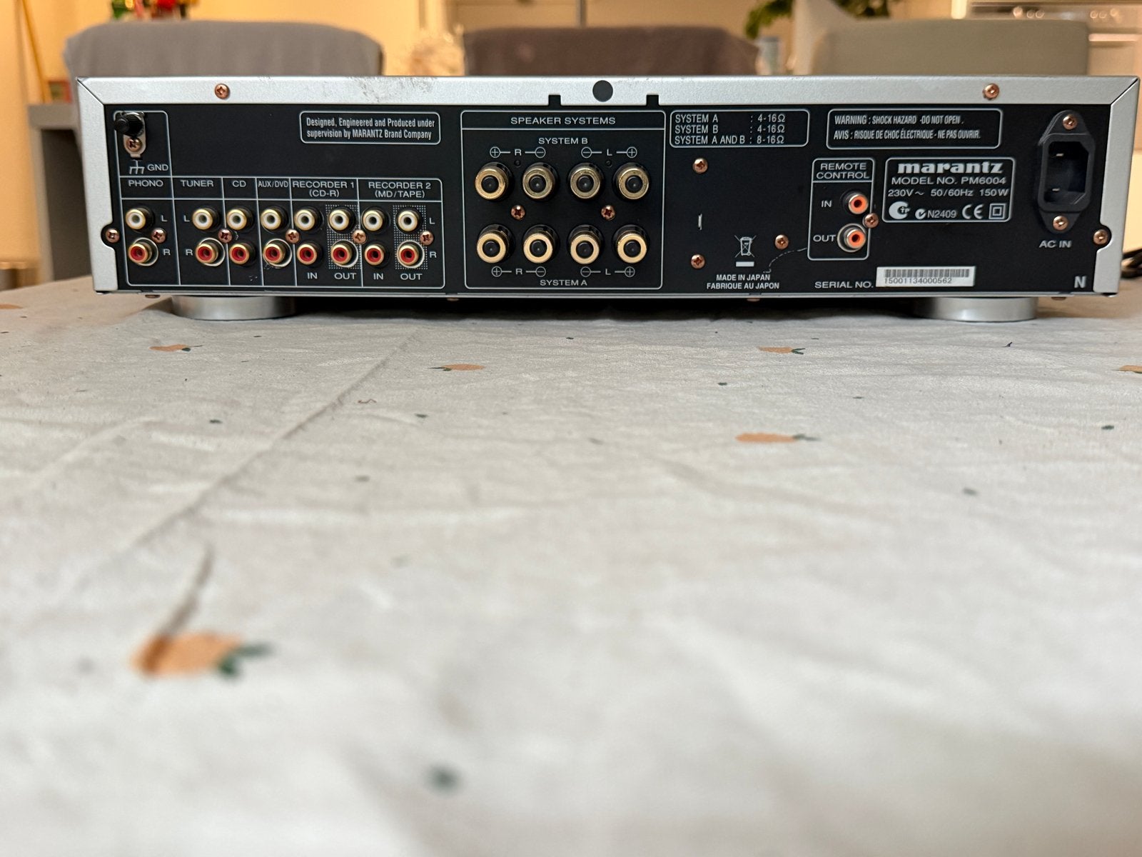 Marantz PM6004 Stereo Versterker - Uitstekende Staat, Zo goed als nieuw, 60 tot 120 watt, Stereo, Ophalen
