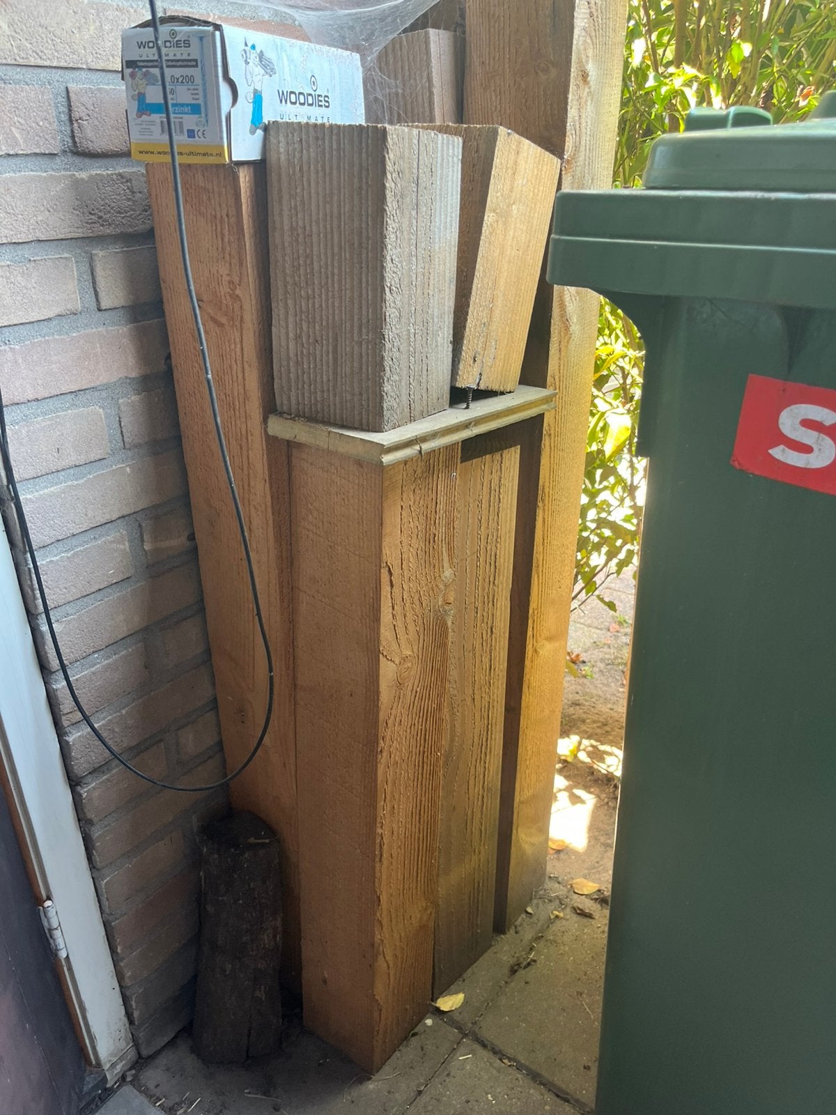 Douglass hout, Tuin en Terras, Ophalen, Zo goed als nieuw, Hout, Overige typen