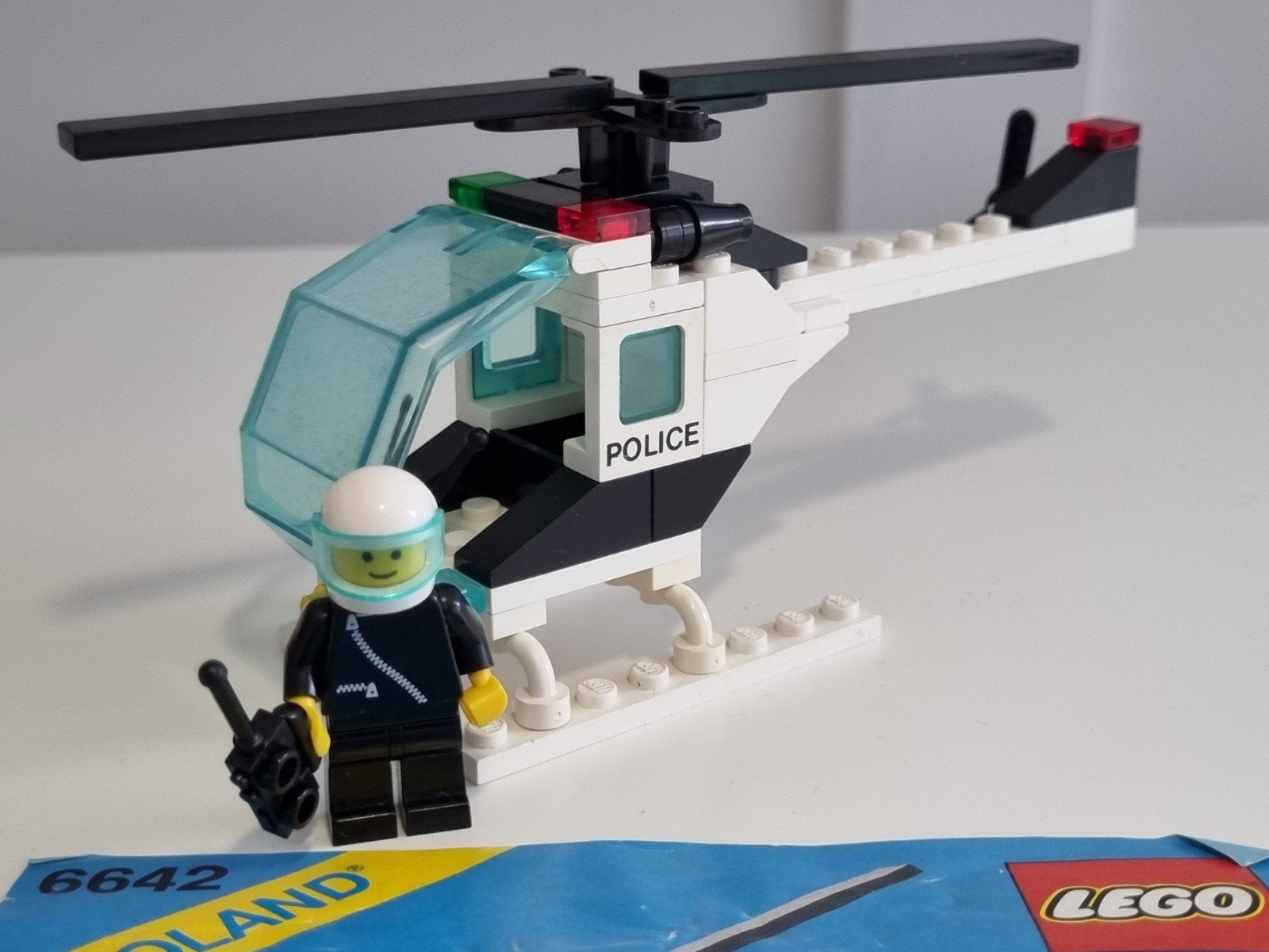 Lego Vintage 6642 Politie helikopter, Ophalen of Verzenden, Gebruikt