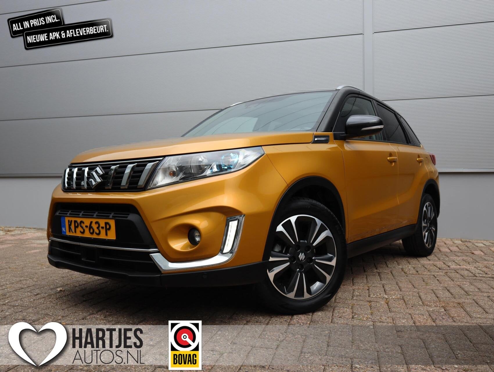 Suzuki Vitara 1.4 Boosterjet AllGrip 4WD 140pk Automaat, Auto's, Dealer onderhouden, 1195 kg, Gebruikt, 4 cilinders