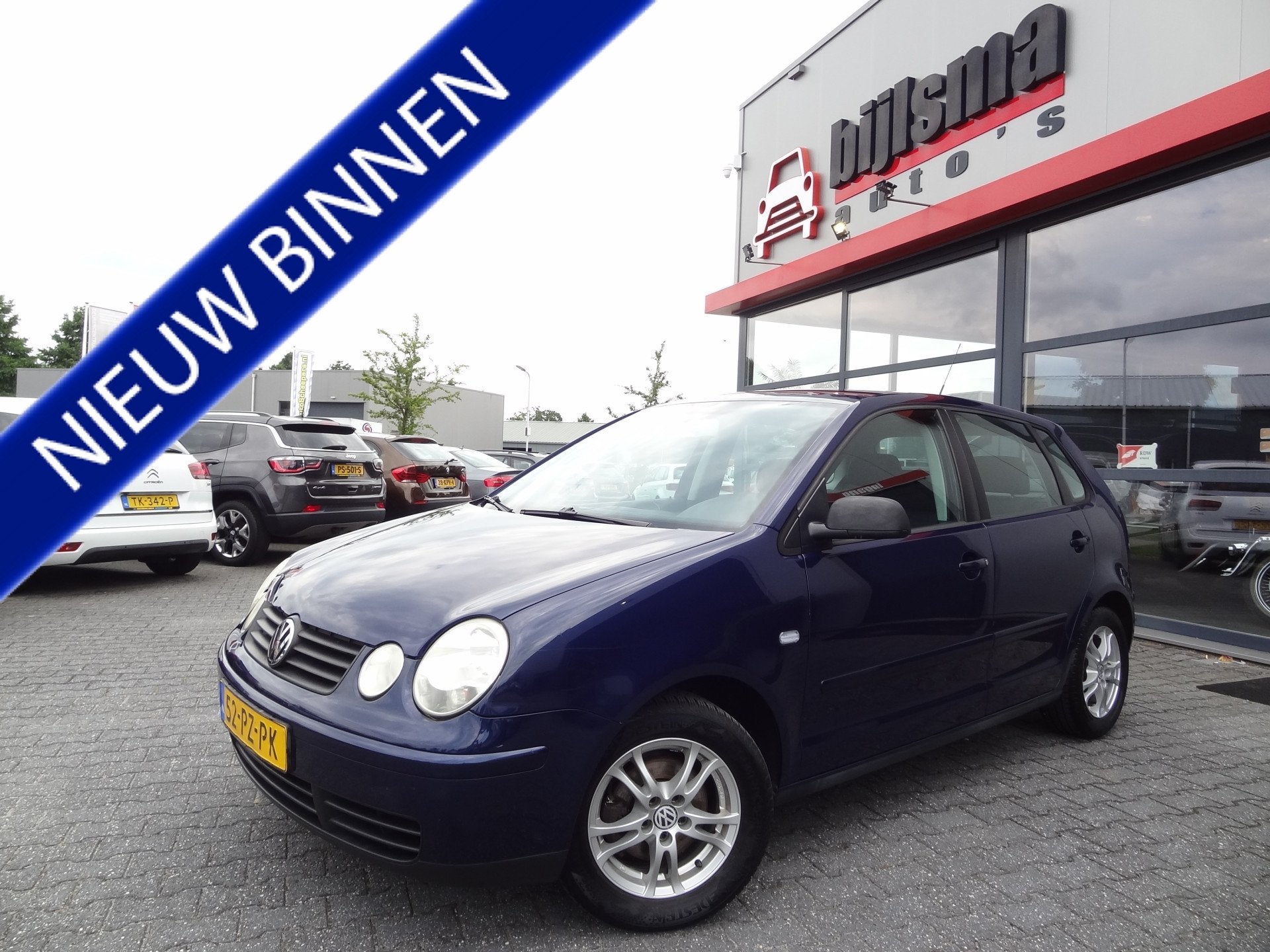 Volkswagen Polo 1.4 | 5-DRS | AIRCO | CRUISE | NL-AUTO | TRE, Voorwielaandrijving, 4 cilinders, Blauw, Origineel Nederlands