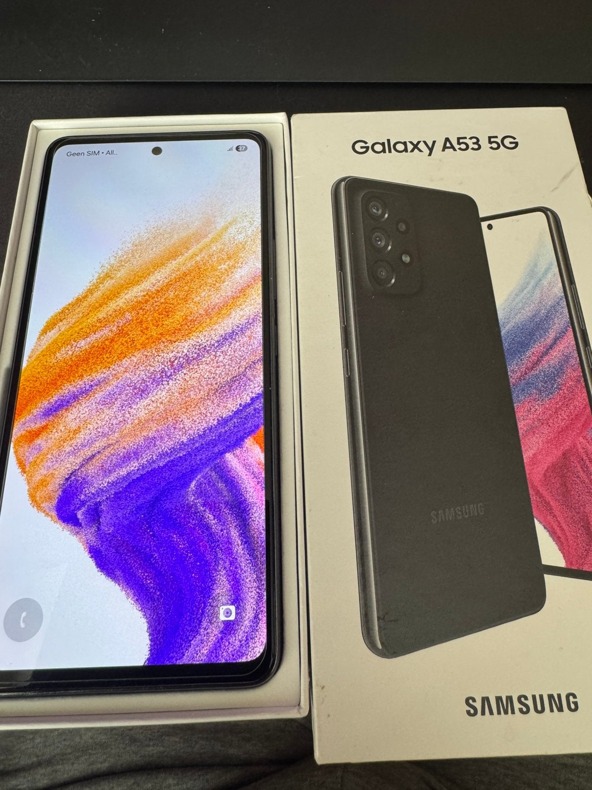 Samsung A53 5g duo sim, Telecommunicatie, Mobiele telefoons | Samsung, Ophalen, Zwart, Zo goed als nieuw, 128 GB