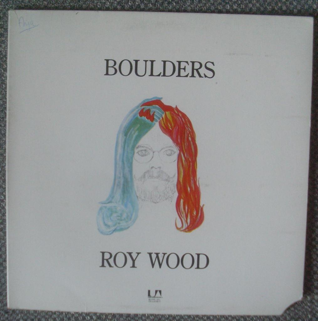 Roy Wood - Boulders (LP) The Move / Wizzard / ELO, Gebruikt, Ophalen of Verzenden, 12 inch, Poprock