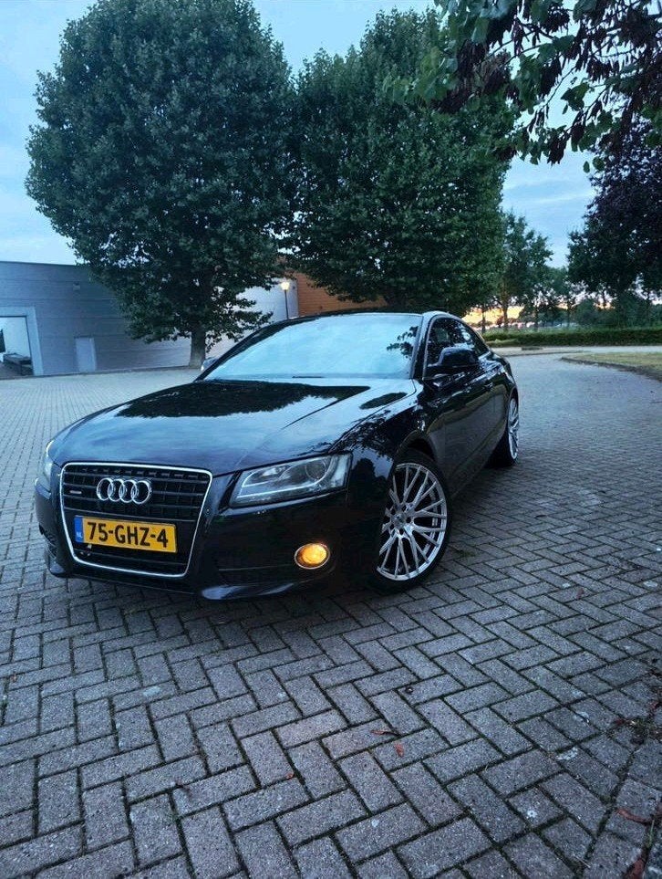 Audi A5 Coupé 3.2 V6 Quattro  | TOPSTAAT, Auto's, Audi, Automaat, 4 stoelen, Zwart, Vierwielaandrijving