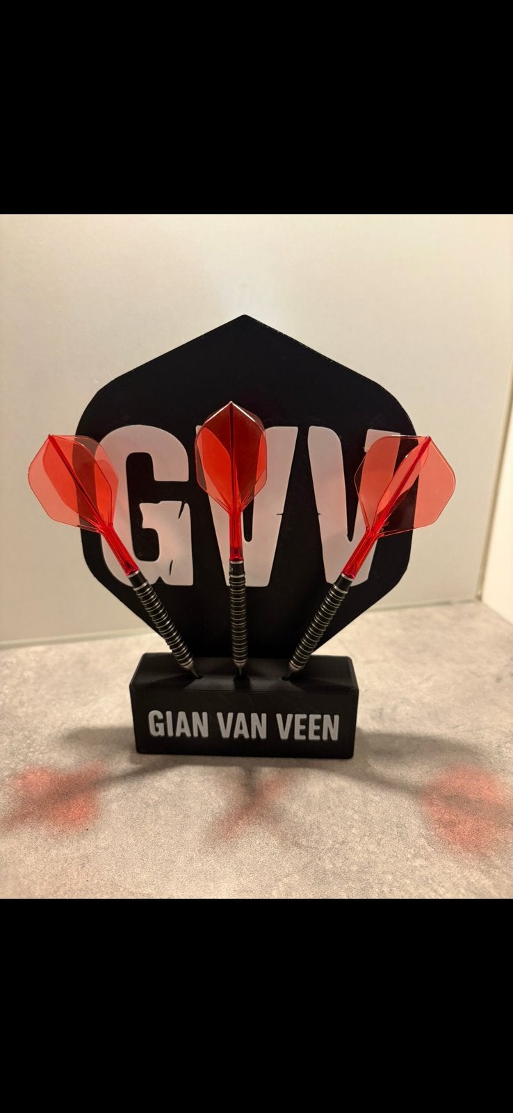 Gian van Veen dartpijlenhouder, Ophalen of Verzenden, Nieuw, Overige typen