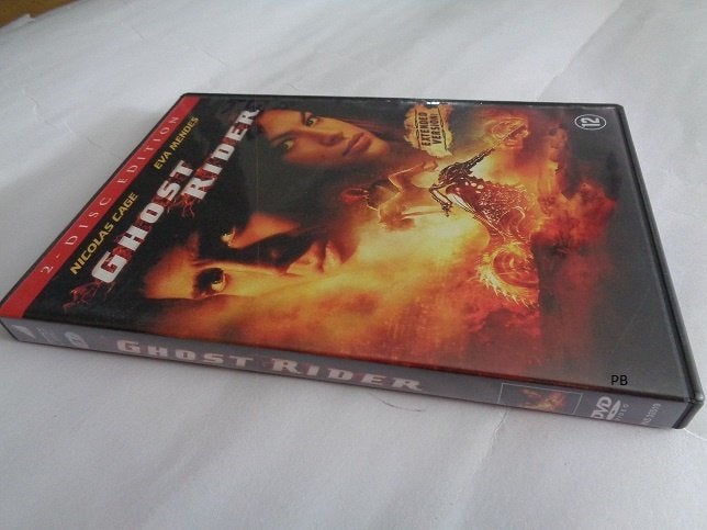 Ghost Rider (Nicolas Cage, Eva Mendes) 2 Disc - Marvel Dvd., Cd's en Dvd's, Engels, Nederlands, Fantasy, Ophalen of Verzenden