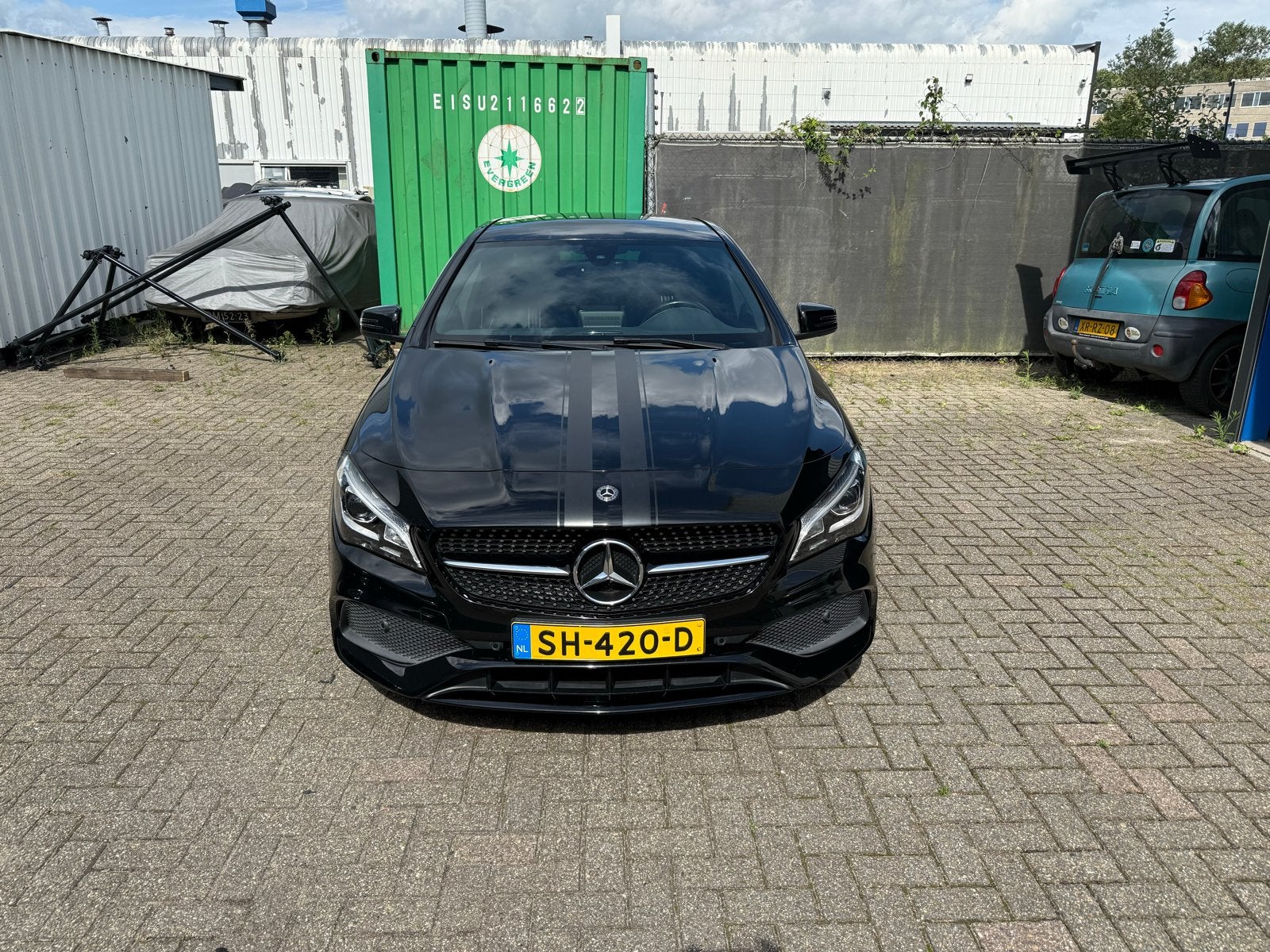 Mercedes-Benz CLA 200 1.6 115KW 7G-DCT (aut) 2018 Zwart, Auto's, Mercedes-Benz, 715 kg, Zwart, 19 km/l, Particulier