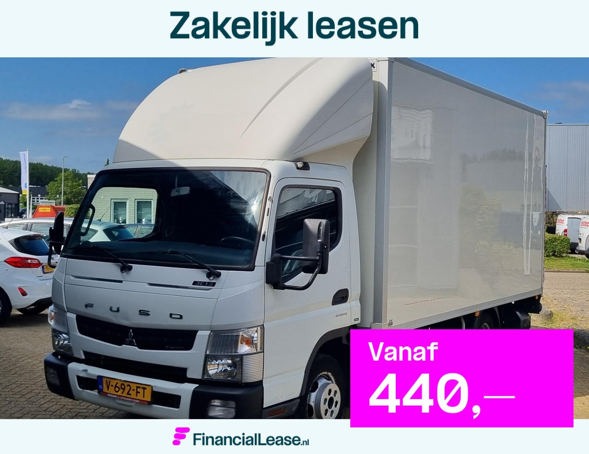 FUSO Canter 3C13 3.0 DI 340 4x2 3,5t | AUTOMAAT | 1e Eigenaa, Automaat, Gebruikt, Euro 6, 4 cilinders