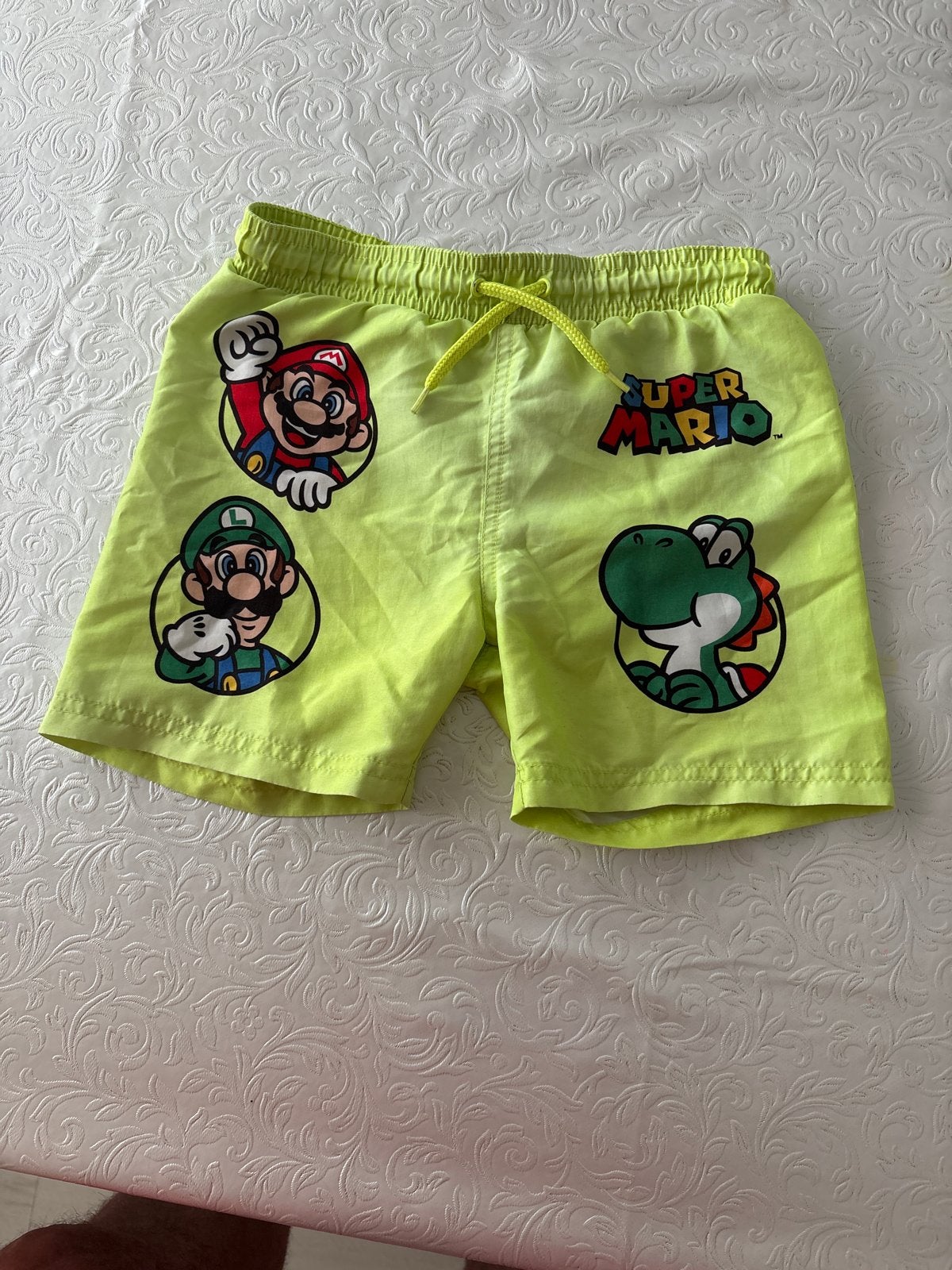 Super Mario Zwembroek - Maat 110 (4-5 jaar), Ophalen of Verzenden, Gebruikt, Jongetje, Zwembroek