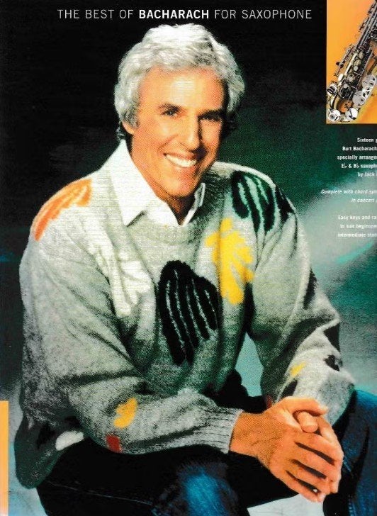 Eb , Bb saxofoon: The Best Of  Bacharach for saxophone, Gebruikt, Overige genres, Saxofoon, Ophalen of Verzenden