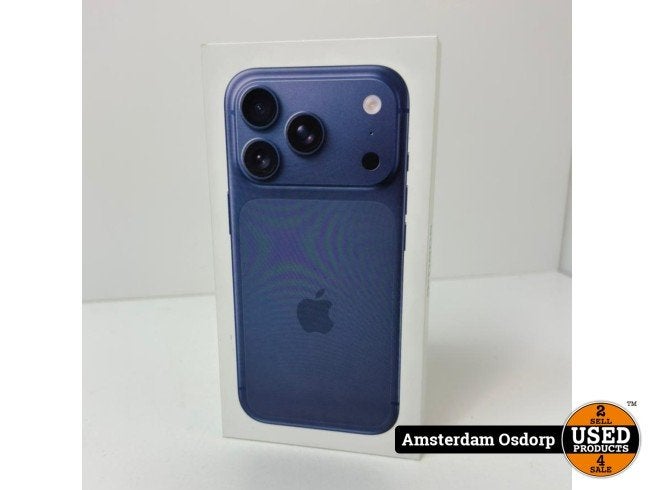 Apple iPhone 17 pro 256GB Deep Blue | Nieuw in seal