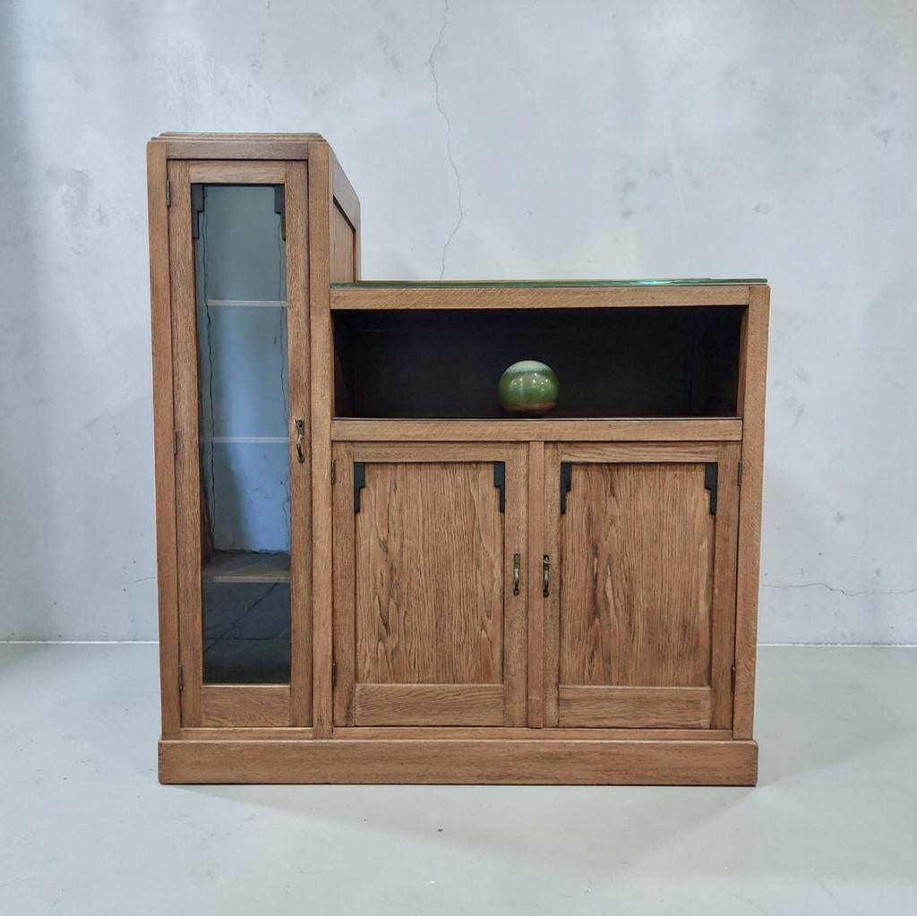 Antieke kast Amsterdamse School dressoir Art deco