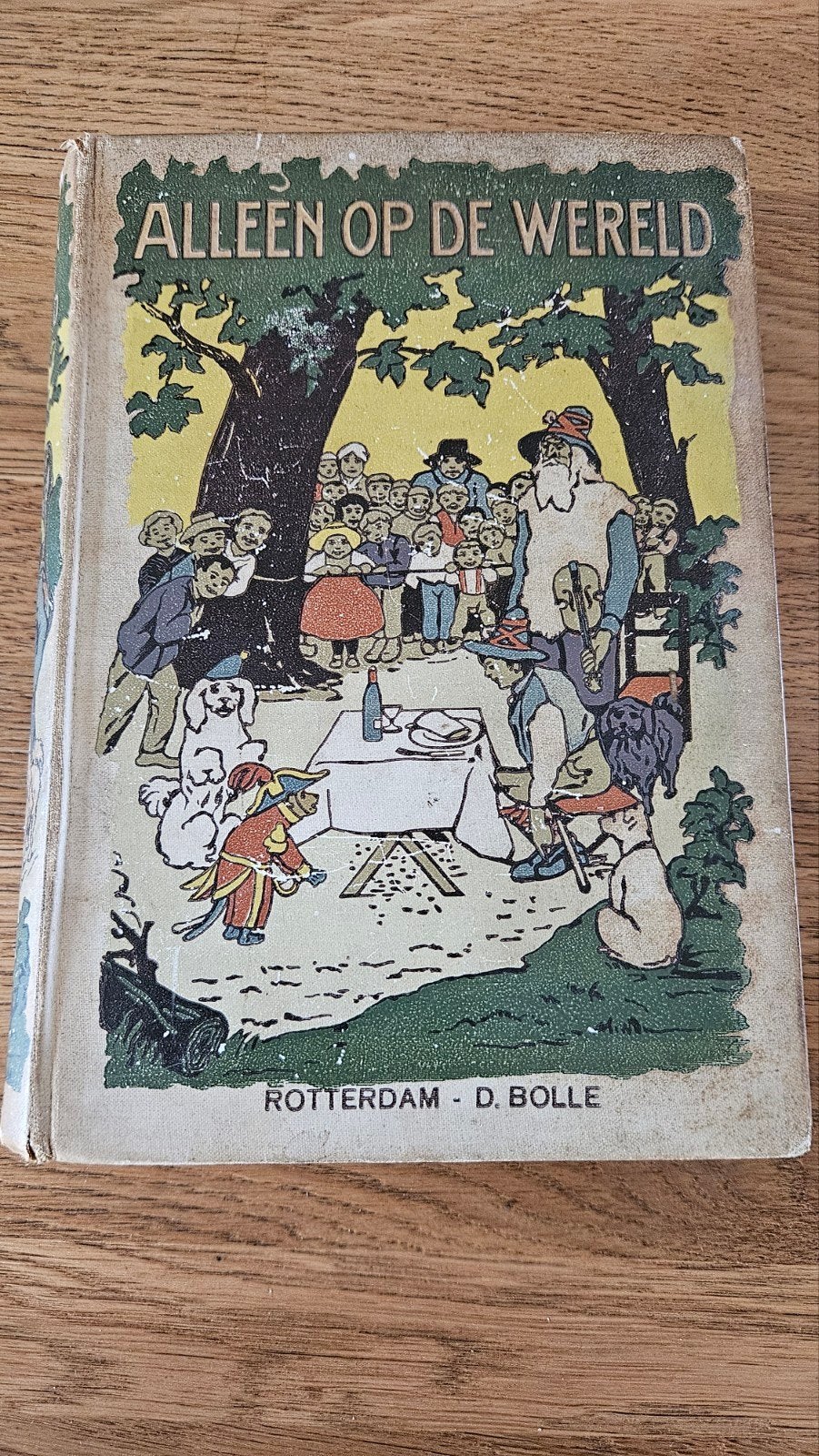 Alleen op de Wereld - Hector Malot - 10e druk -, Antiek en Kunst, Antiek | Boeken en Bijbels, Ophalen of Verzenden