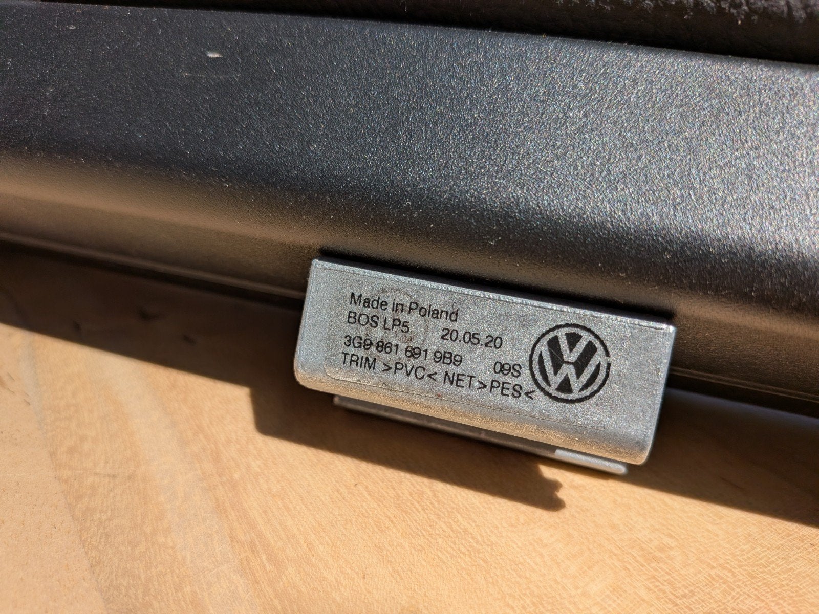 Bagagenet VW Passat b8 2020 ZGAN origineel, Ophalen of Verzenden, Nieuw, Volkswagen