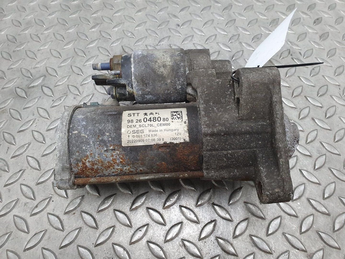 CITROEN RELAY/JUMPER JUMPER III 35H STARTMOTOR 2022, Ophalen of Verzenden, Gebruikt, Stiba lid