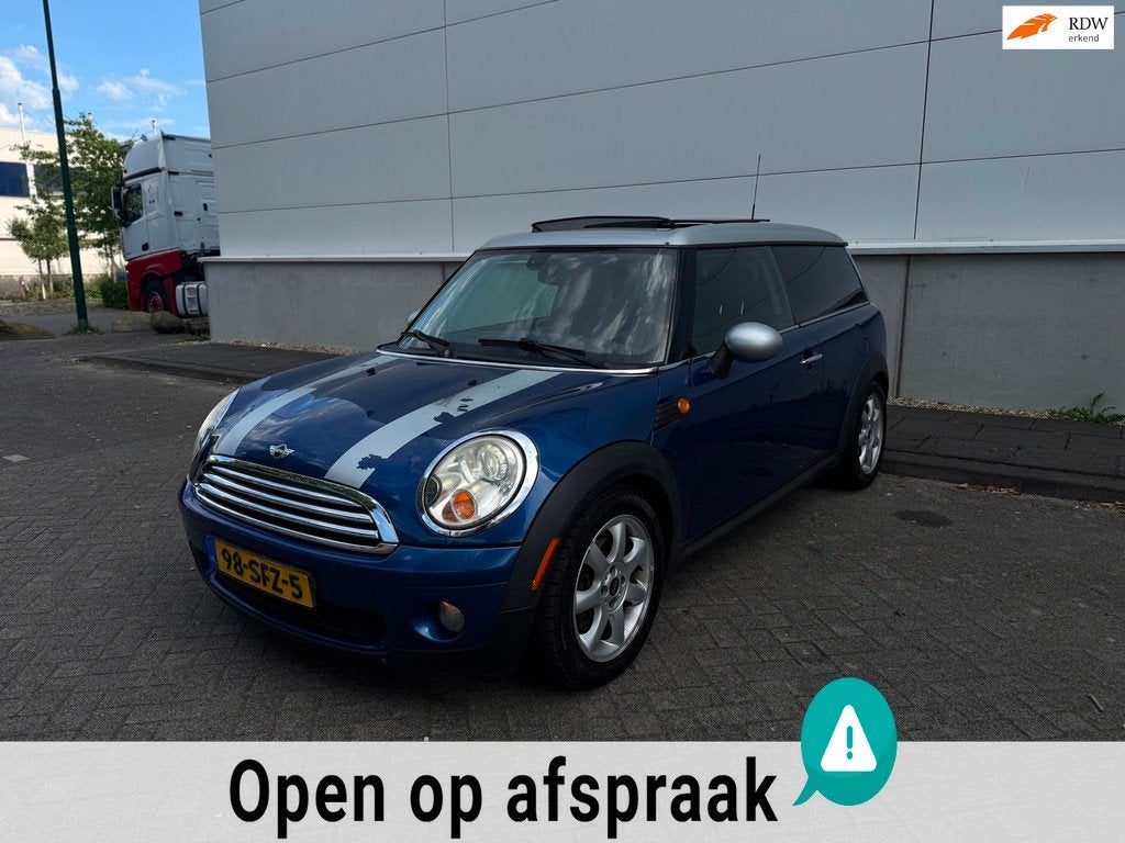 Mini Clubman 1.6 Cooper Chili PANO/XENON/LEER/AUT/CRUISE/AIR, Auto's, Mini, Bedrijf, Te koop, Clubman, ABS, Airbags, Airconditioning