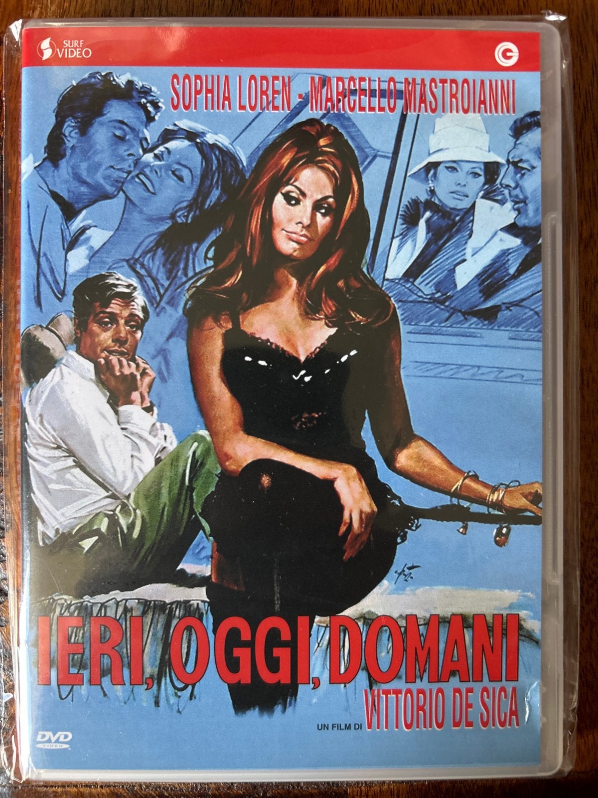 Ieri, Oggi, Domani - Klassieke Italiaanse Film DVD, Bonusmateriaal, Verzenden, Nederlands, Romantiek