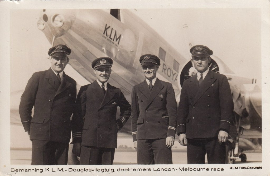 Luchtvaart, KLM, Vliegtuig, 1934., Verzenden, 1920 tot 1940, Gelopen, Voertuig