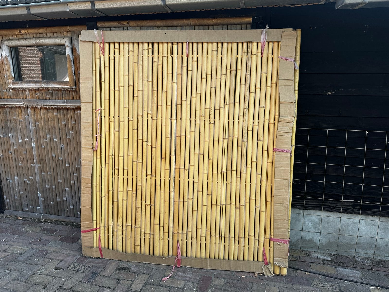 2 Nieuwe ongebruikte bamboe schotten 80x200 cm, Tuin en Terras, Ophalen, Overige materialen, 1 tot 2 meter, Minder dan 3 meter