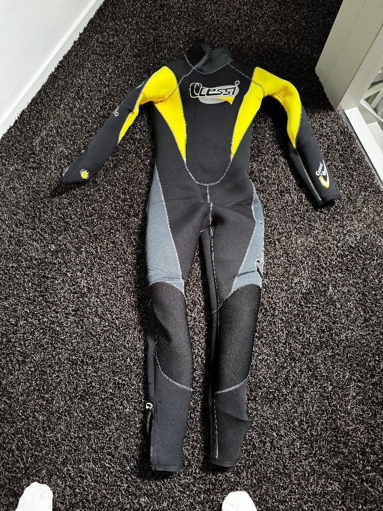 Cressi 2-delig (modulair) duikpak (3,5 / 6,5mm), Ophalen of Verzenden, Gebruikt, Duikpak