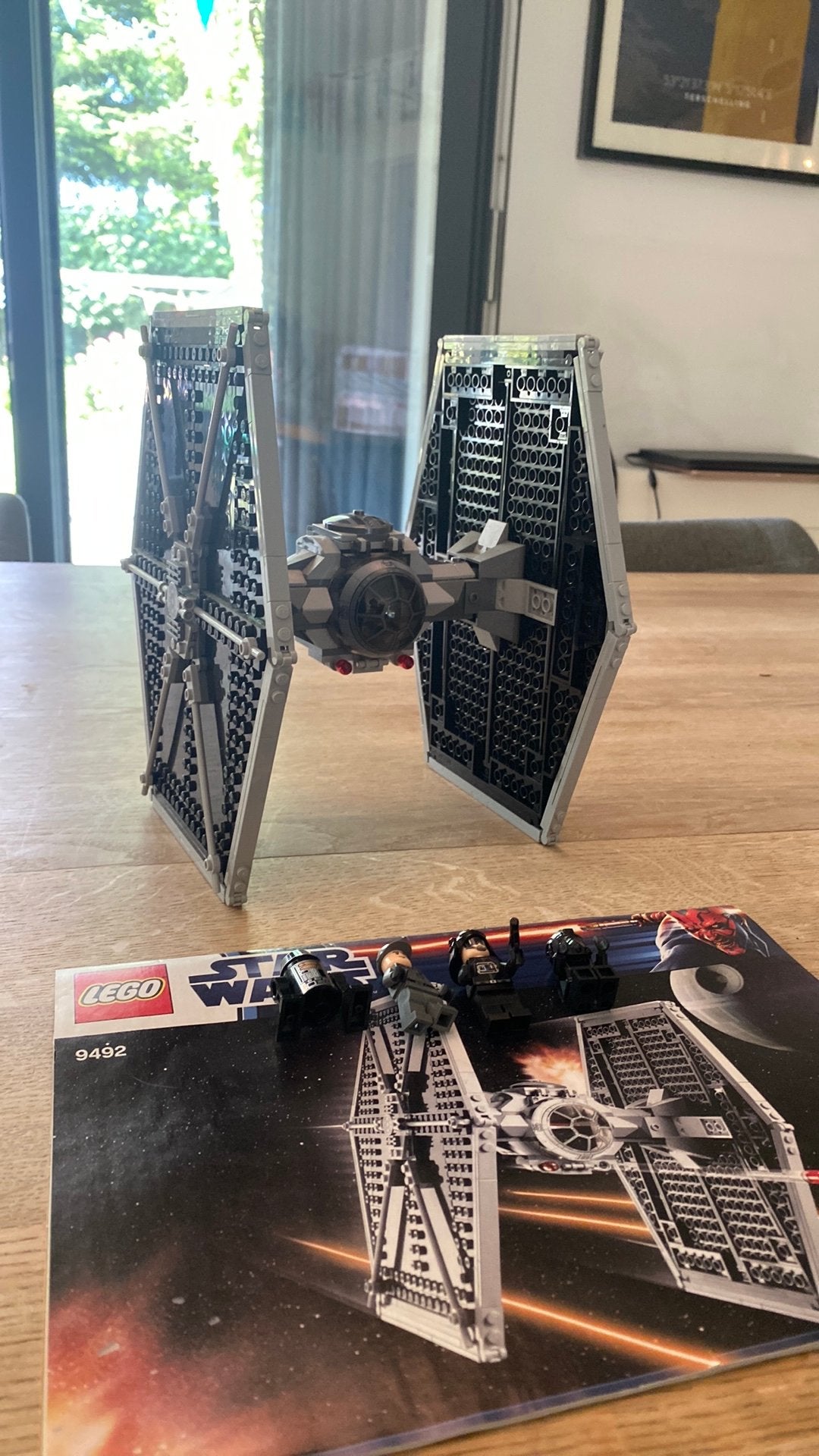 Lego Star Wars 9492 TIE Fighter compleet met minifiguren, Kinderen en Baby's, Speelgoed | Duplo en Lego, Gebruikt, Star Wars, Lego